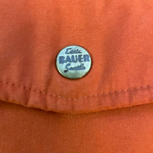 Eddie Bauer Yukon Model Down Jacket XXLT Orange Goose Down Fall 2011 Seattle USA - Picture 10 of 11